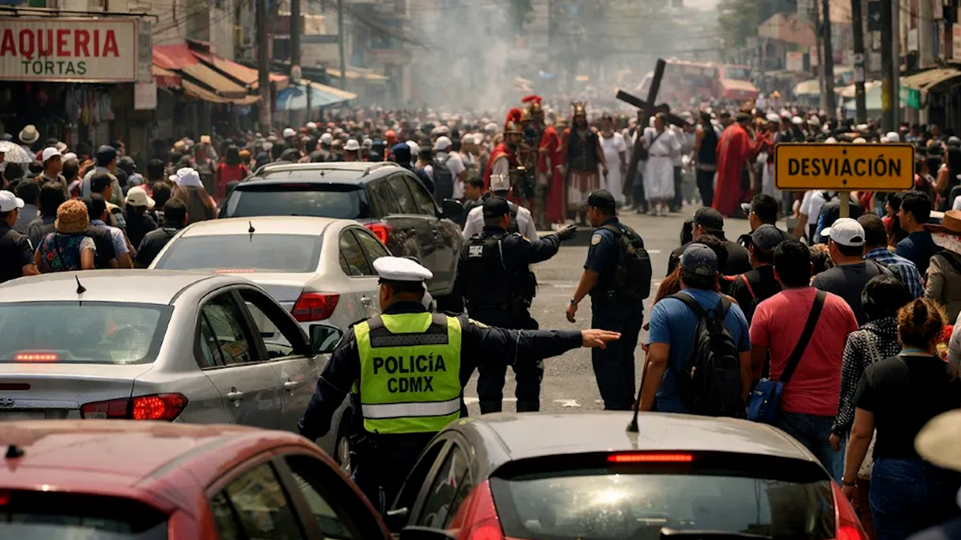 Autoridades invitan a tomar rutas alternativas para evitar percances en la Ciudad de México.