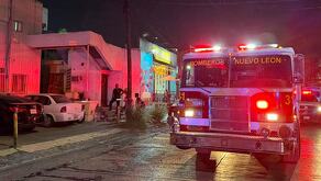 Movilización por incendio en Monterrey