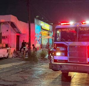 Movilización por incendio en Monterrey