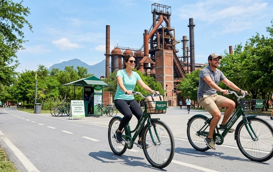 ¡Ya hay bicis otra vez! Fundidora se renueva con Rueda Verde; conoce el nuevo servicio de renta