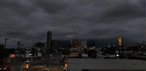 Monterrey nublado