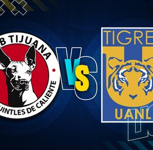 Tijuana vs Tigres de la jornada 13 del Clausura 2026.