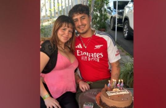 Pareja que falleció en el accidente