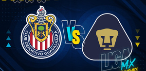 Sigue el Chivas vs. Pumas EN VIVO. No te pierdas el minuto a minuto, goles y mejores jugadas del partido de la Jornada 13 del Clausura 2026 desde el Estadio Akr
