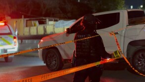 Movilización de policías de Santa Catarina.