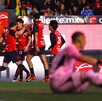 Tijuana celebrando el gol de Kevin Castañeda ante Tigres.