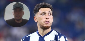 Lucas Ocampos, jugador de los Rayados del Monterrey.