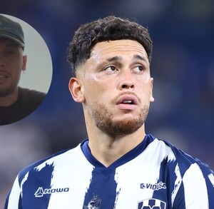 Lucas Ocampos, jugador de los Rayados del Monterrey.