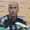 Guido Pizarro en conferencia de prensa con Tigres luego de su renovación.