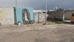 Integrantes del colectivo realizaron labores de búsqueda en el fraccionamiento Lomas de la Capilla.