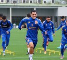 Entrenamiento de Tigres con Cesar Araujo.