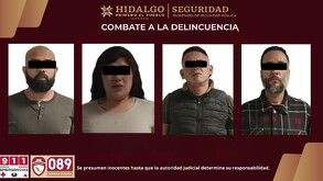 cuatro estafadores detenidos en Pachuca