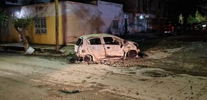 auto incendiado