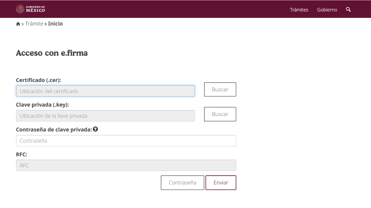 Módulos a llenar con la información del contribuyente para realizar su declaración de impuestos anual en 2026
