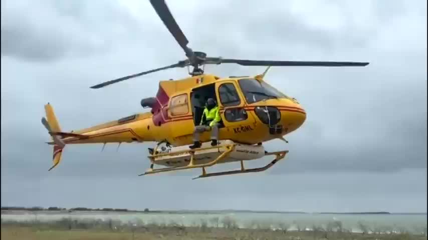 Tras tres día de búsqueda, autoridades localizaron sin vida a un hombre en la presa El Cuchillo, en China, Nuevo León.