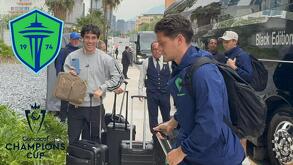 Seattle Sounders llegó este lunes 6 de abril por la tarde para enfrentar la ida de los 4tos de Final ante Tigres en la Concachampions 2026.