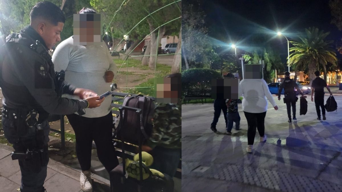 Mujer y su hijo abandonada en Durango