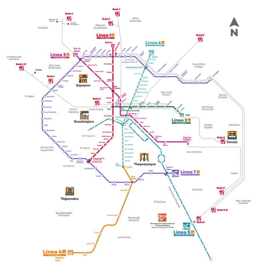 Así se verá la nueva Red de Transporte Masivo con la inclusión de Mi Macro Aeropuerto