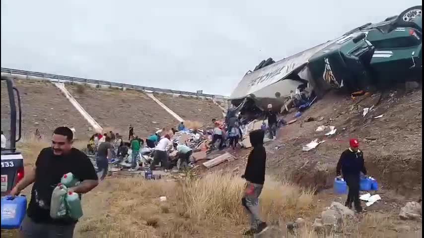 La unidad era conducida por Gerardo 