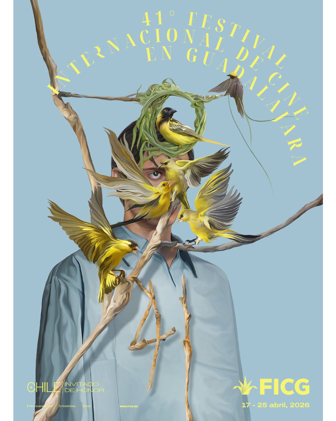 Conoce el cartel oficial del Festival Internacional de Cine en Guadalajara