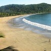 Playa Bahía de Chacala en Nayarit vista desde arriba, la más cercana a Guadalajara y una de las mejores para visitar en Semana Santa