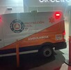 Ambulancia de Protección Civil de Nuevo León.