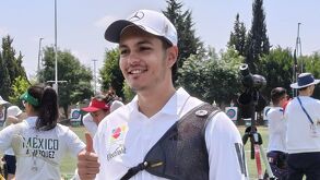 Matías Grande, arquero mexicano busca convertirse en el campeón mundial.