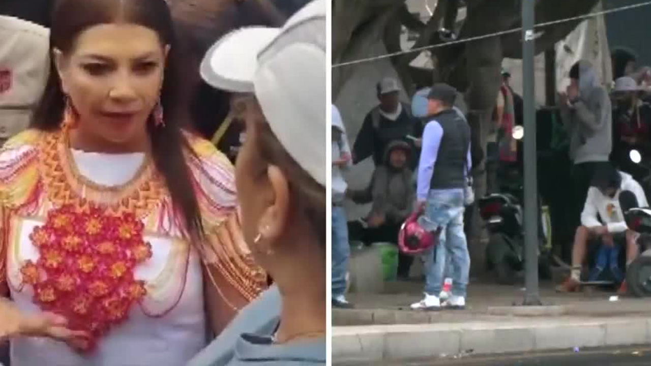 Clara Brugada anunció que retirarán el campamento cannábico instalado en el monumento a Simón Bolívar, en Paseo de la Reforma.