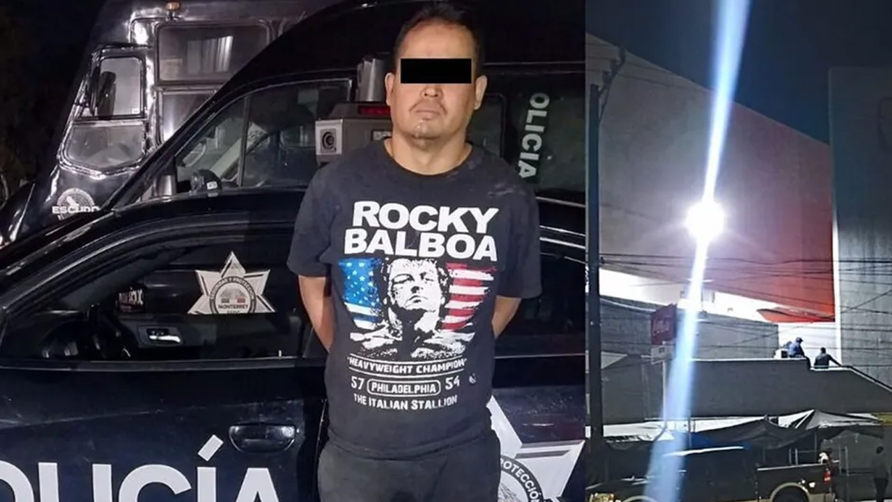 Un hombre fue detenido en Monterrey tras presuntamente apuñalar a su padre afuera de la Clínica 33 del IMSS.