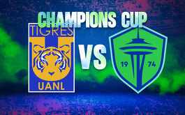 Tigres vs Seattle por el pase a la semifinal de la Champions Cup 2026.