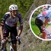 Isaac del Toro sufrió una fuerte caída que lo dejó fuera de la tercera etapa de la Vuelta al País Vasco.