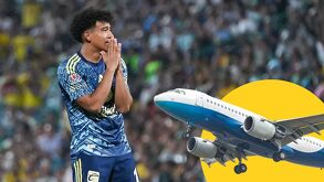 El avión en el que viajaba el América tuvo que aterrizar de emergencia tras algunas fallas técnicas.