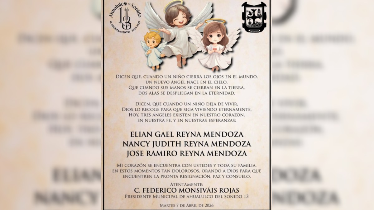 Lamentan fallecimiento de hermanitos