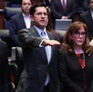 Roberto Velasco Álvarez, nuevo secretario de Relaciones Exteriores, tomó protesta.