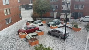 Intensa lluvia y granizada genera severos encharcamientos en Coacalco, Tultepec y Tultitlán, hoy miércoles 8 de abril del 2026.