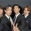 Integrantes de la banda surcoreana BTS, Jin, Suga, RM, V, Jungkook, Jimin, J Hope