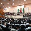 diputados del congreso de veracruz en sesión para aprobar el plan b de la reforma electoral