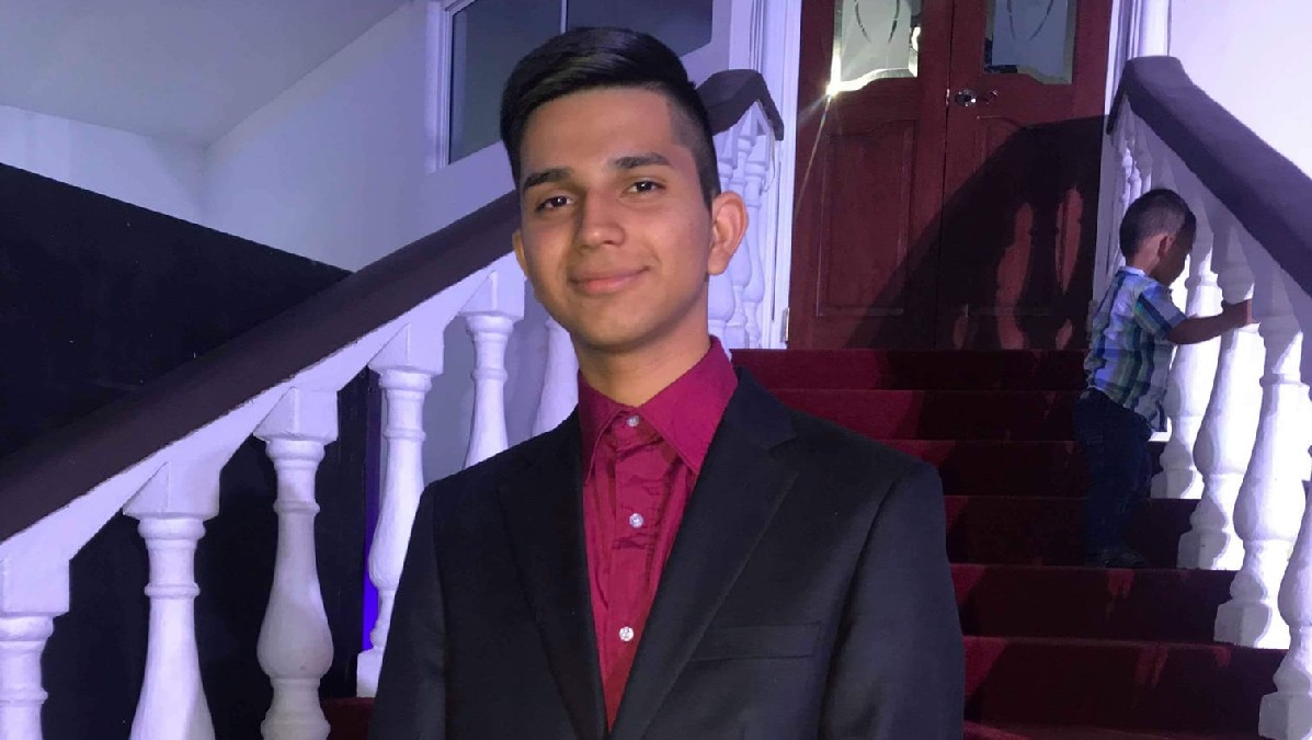 Marcos Gabriel, joven estudiante con leucemia