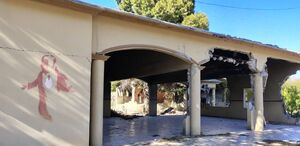 Casa en Allende en deterioro.