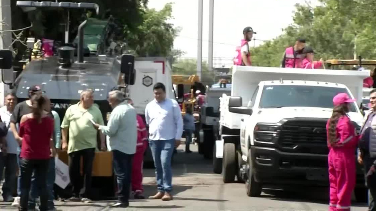 La alcaldía Gustavo A. Madero lanzó el programa “La Calle es Nuestra”, con una inversión de 300 millones de pesos para repavimentar.