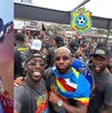 Festejos de la afición de la R.D. Congo tras el pase al Mundial 2026.