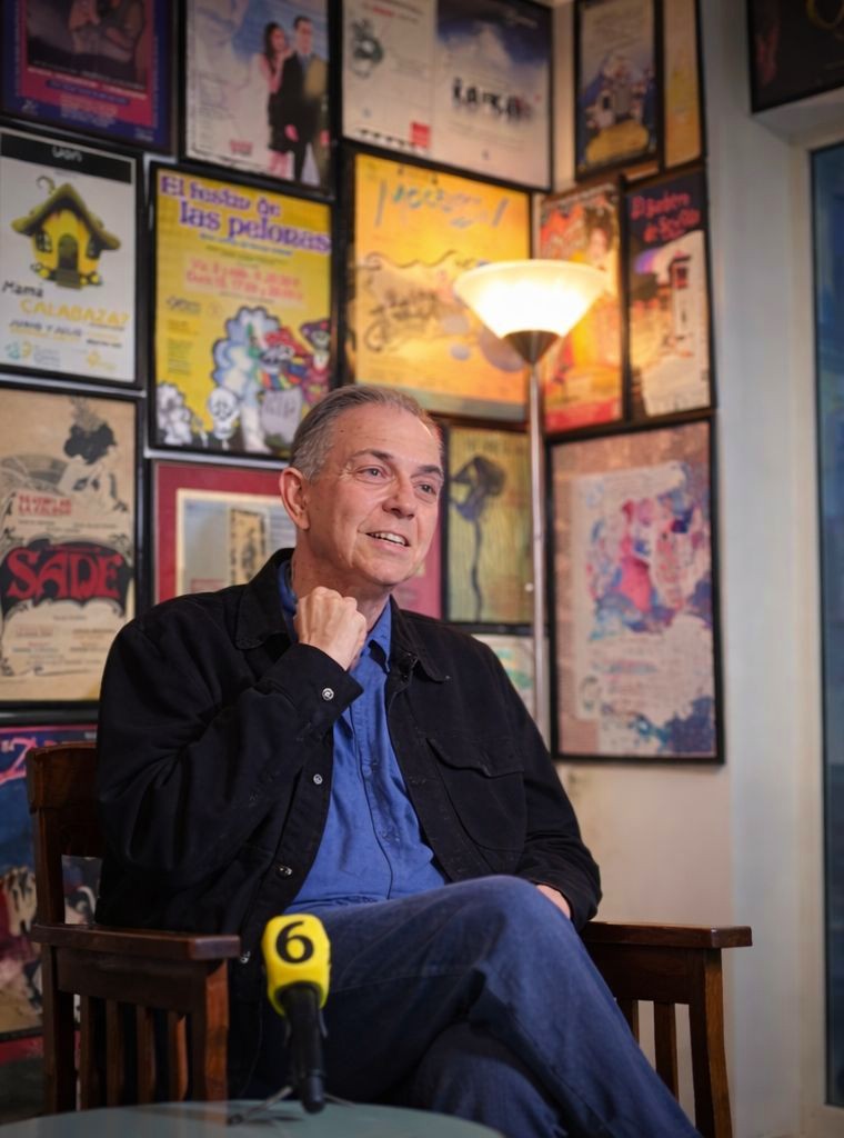 Hernán Galindo, icónico productor de teatro de Monterrey.