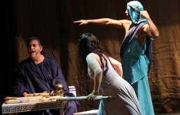 Obra de teatro donde participó Hernán Galindo, actor de Monterrey.