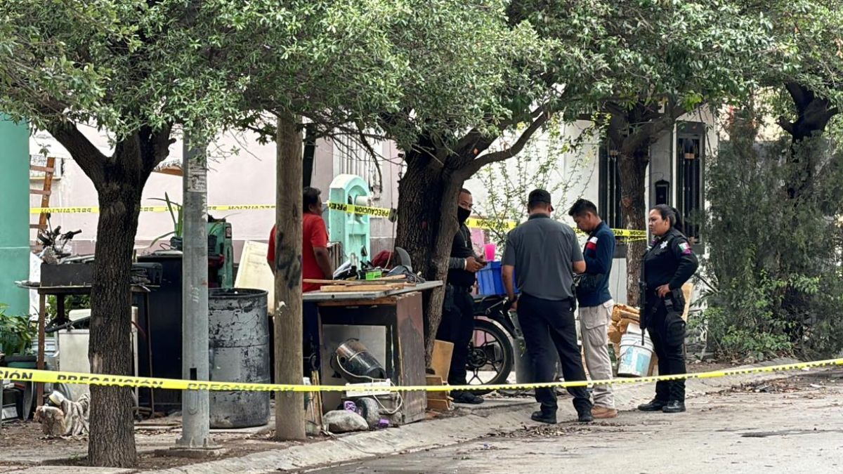 Luis Ángel, de 21 años de edad, resultó con heridas en el pecho y el abdomen.| Agustín Martínez