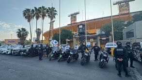 Protección Civil en estadio de los Tigres
