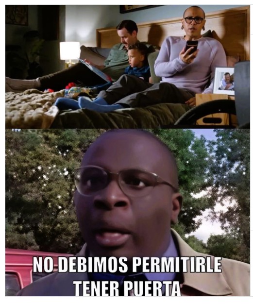 Captura de pantalla en una publicación en Instagram sobre un meme de Stevie Kenarban en el regreso de Malcolm in the Middle