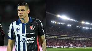 Uros Durdevic con la camiseta de Atlas y Rayados