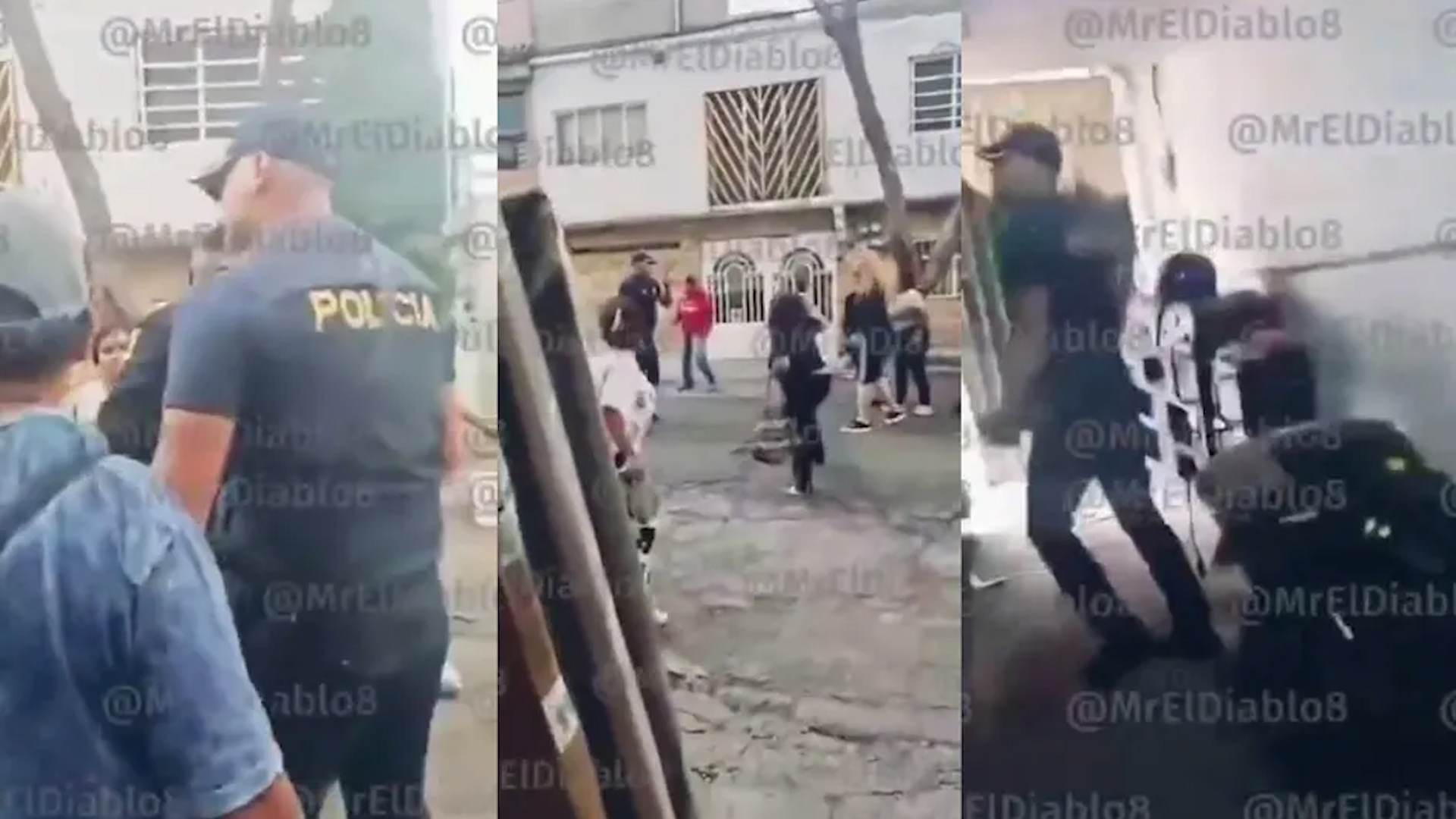 Informes de la SSC indican que los hechos ocurrieron durante la detención de dos personas por presunta extorsión.