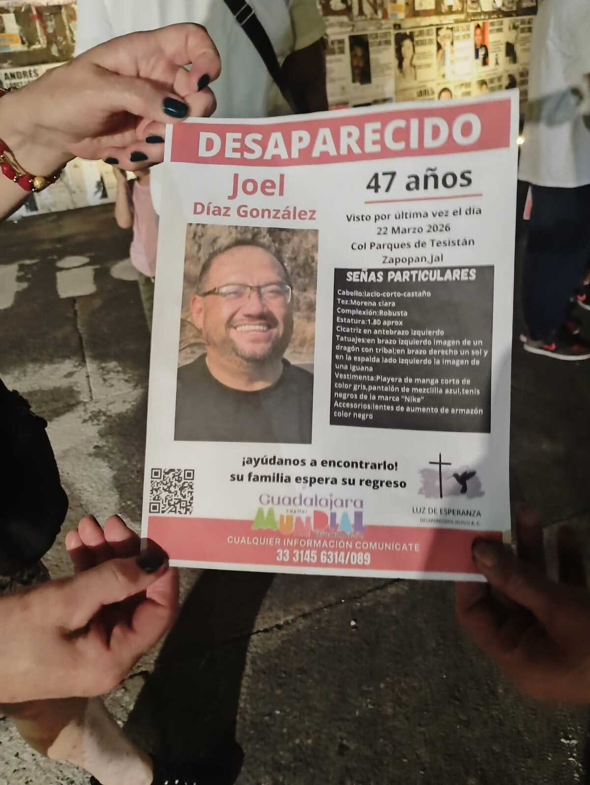 Joel Díaz desaparecido en Tala Jalisco