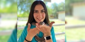 Diana Karen Casillas cuenta con experiencia en el manejo y cuidado de fauna, así como trayectoria en zoológicos del país y en el extranjero.